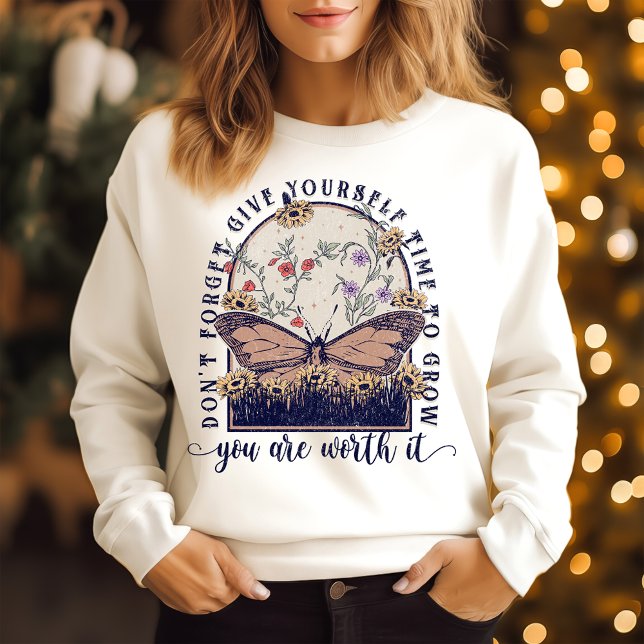 Ge själv, tid att växa t shirt (Skapare uppladdad)