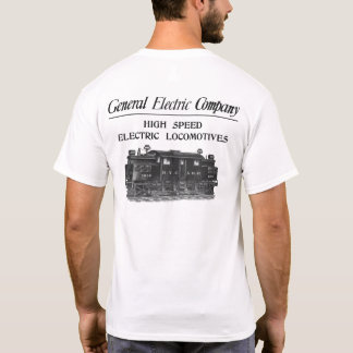GE snabba elektriska lokomotiv T-shirt