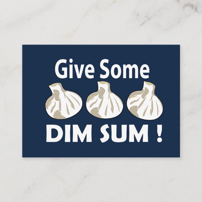 Ge Some Dim Sum Restaurang Visitkort (Framsida)