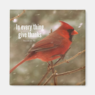 Ge tack Bible Verse Magnet