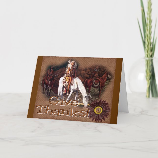 ge tack det indiska hälsningkortet kort (Framsida)