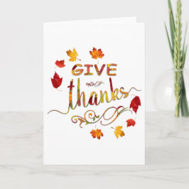 Ge - tack för Fall Rustic Thanksgiving Monogram