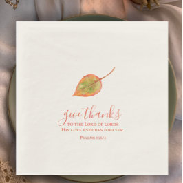 Ge-tack, handmålad, minimalistisk vattenfärg pappersservett