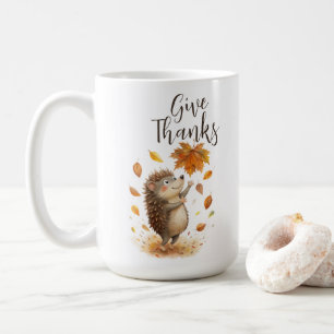 Ge tack kaffemugg