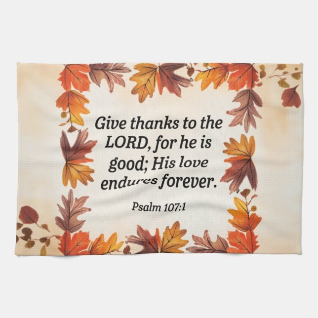 Ge tack kökshandduk (Horisontell)