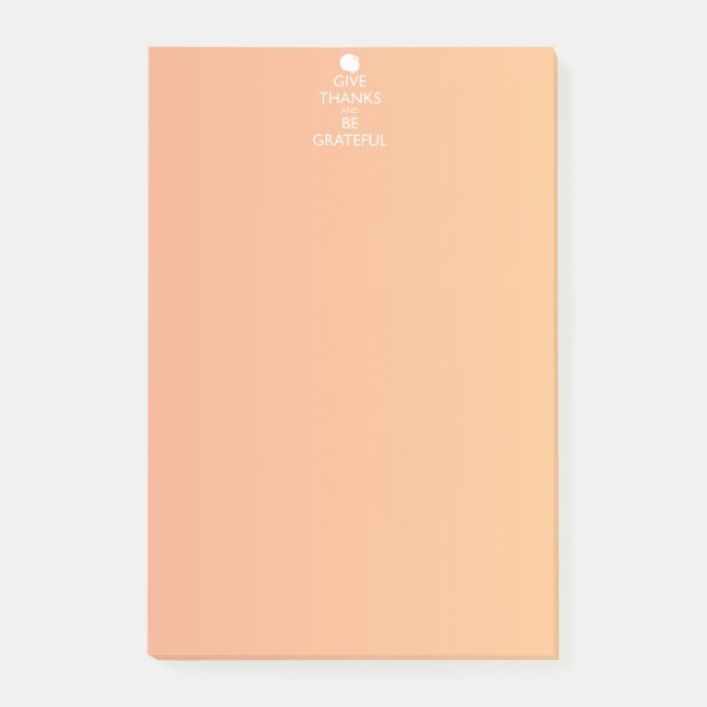 GE TACK OCH VARA GRATEFUL POST-IT BLOCK (Framsida)