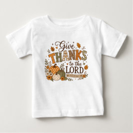 Ge tack tackgivande pumpa t shirt