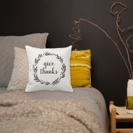 Ge Tack tacksam Wandan Dekorativ kudde