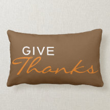 "Ge-tack" Thanksgiving/Fall Dekorativ kudde