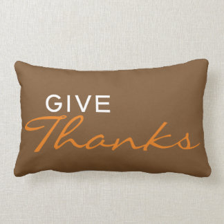 "Ge-tack" Thanksgiving/Fall Dekorativ kudde