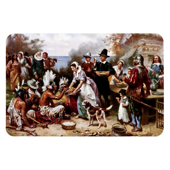 Ge Tack.Thanksgiving Gbit Magnet (Horisontell)