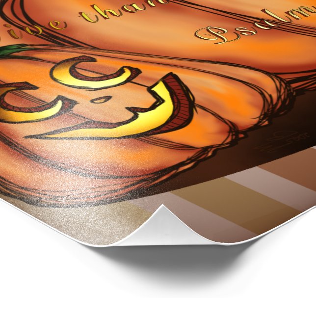 Ge Tack till Herren Fototryck (Hörn)