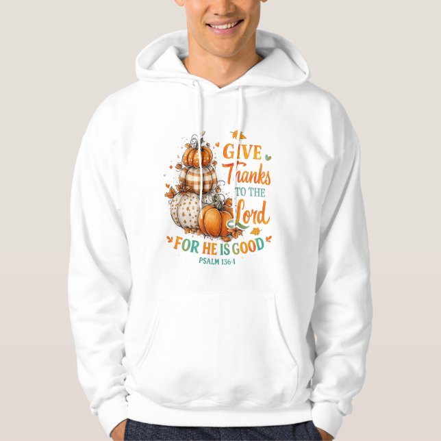 Ge tack till... hoodie (Framsida)