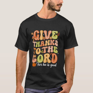 Ge tack till Jesus Christian Thanksgivi T Shirt