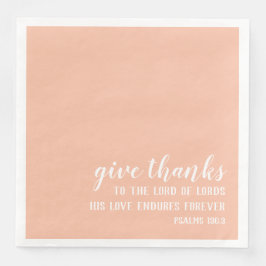 Ge Tack till överordningens herre | Skript Pappersservett