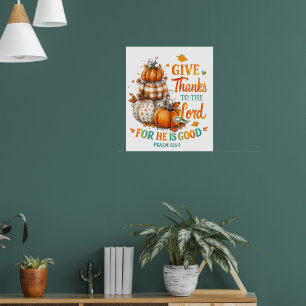 Ge tack till... poster