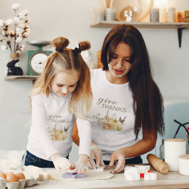 Ge - tack, vattenfärgspumpkin t shirt