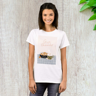 Ge Tacksamhet För Mysiga Kvällar Höstgodis T Shirt