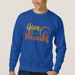 GE THANKS THANKSGIVING LÅNG ÄRMAD TRÖJA