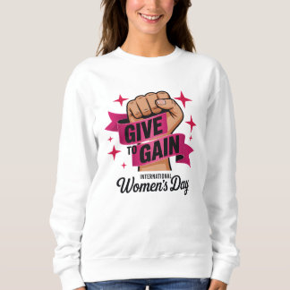 Ge till för att få skjorta, Internationella kvinno T Shirt