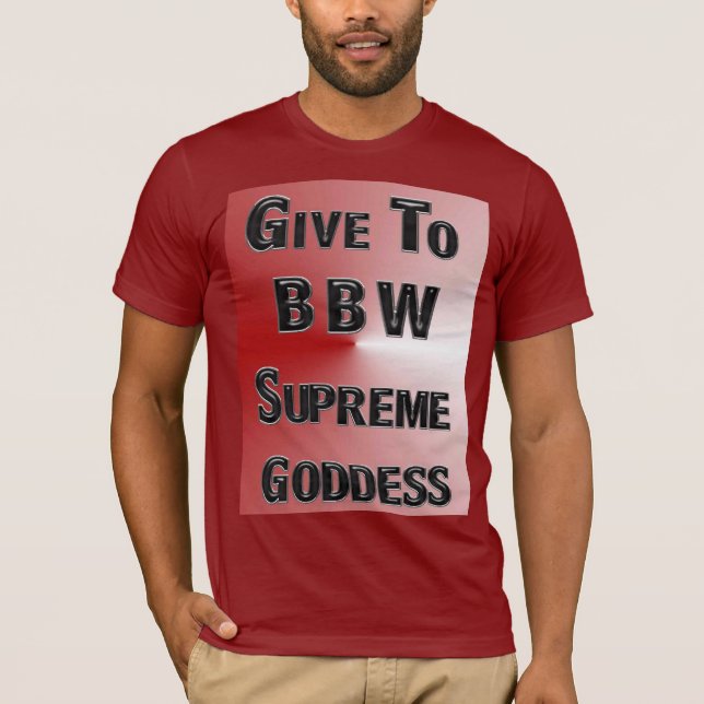 GE TILL MZ BW SUPREMIE GODESS T SHIRT (Framsida)