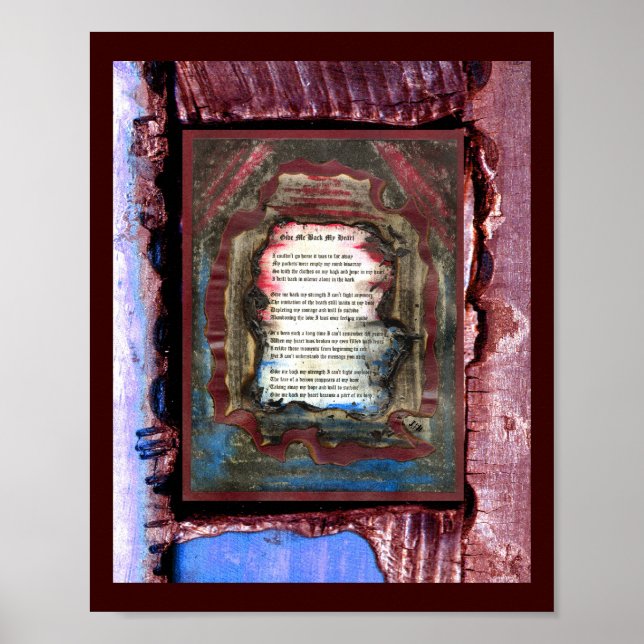 Ge tillbaka mitt hjärta poster (Framsidan)