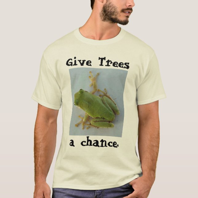 Ge träd, en möjlighet t-shirt (Framsida)