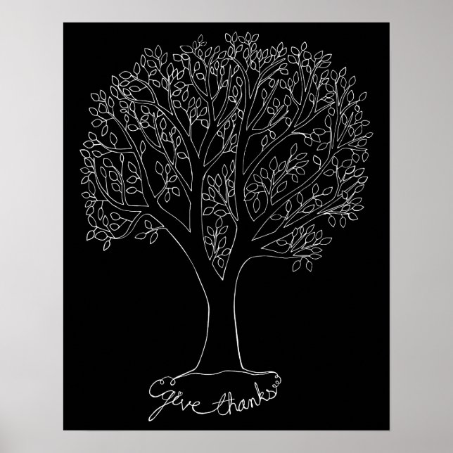 Ge Träd Poster (Framsidan)