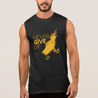 Ge upp manar Ultra bomull den Sleeveless T-tröja Tee