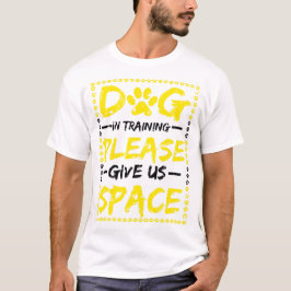 Ge USA:s utrymmesutbildning för hund under träning T Shirt