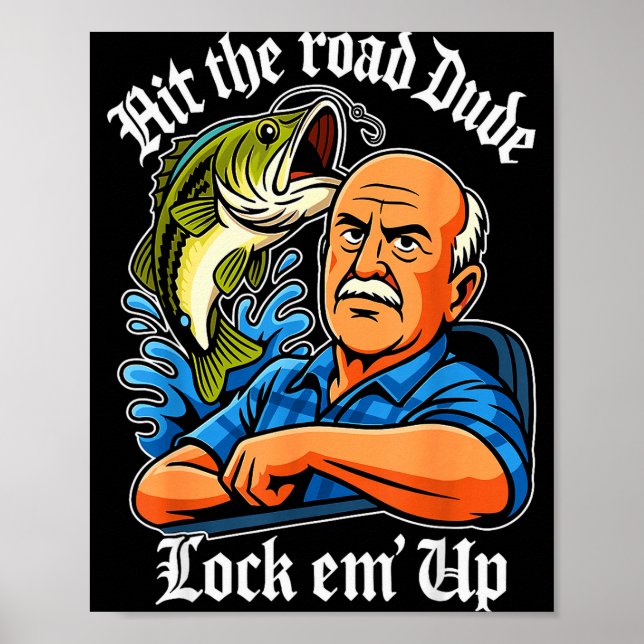Ge Ut Dude Lås Dem Roligt För Män Kvinnor  Poster (Framsidan)