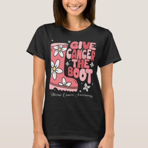 Ge, Uterine Cancer Boot Shirt T