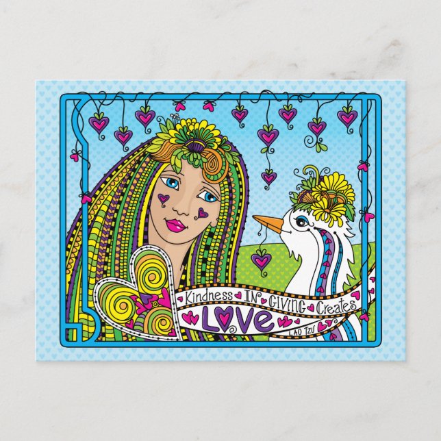 Ge vänlighet_ vykort (Framsida)