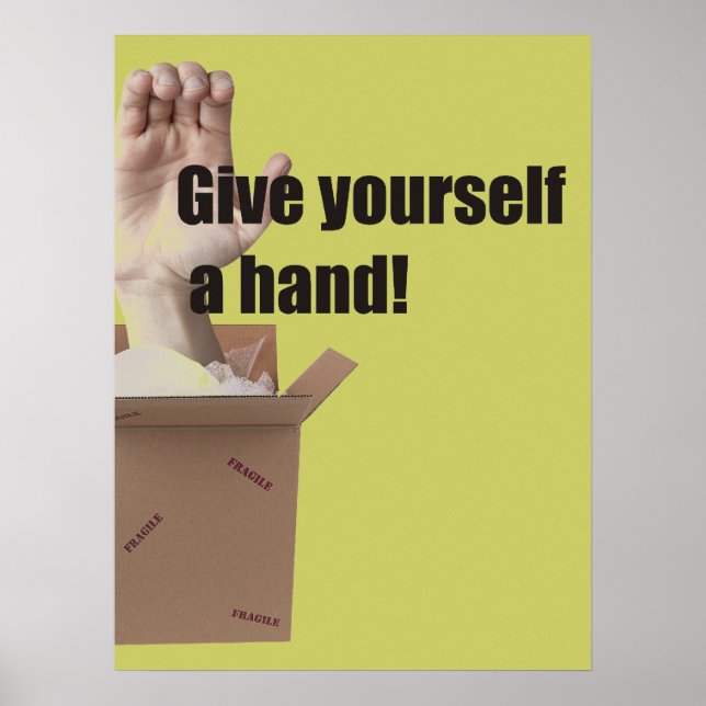 Ge Yourself A Hand Poster (Framsidan)