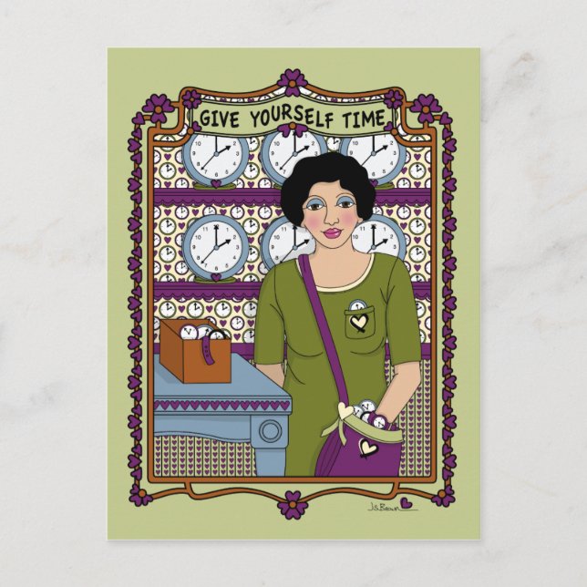 Ge Yourself Time_A_ vykort (Framsida)