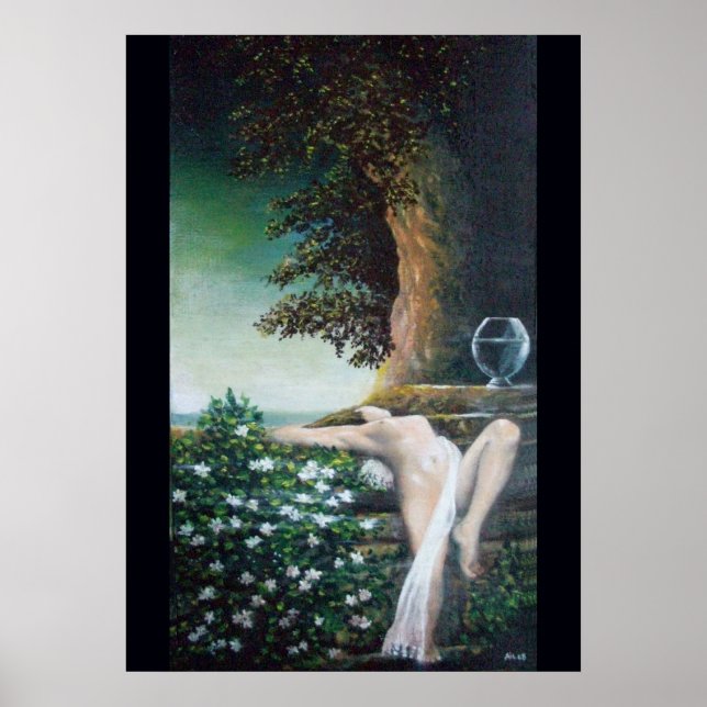 GEA, MYRTEN OCH VATTEN POSTER (Framsidan)