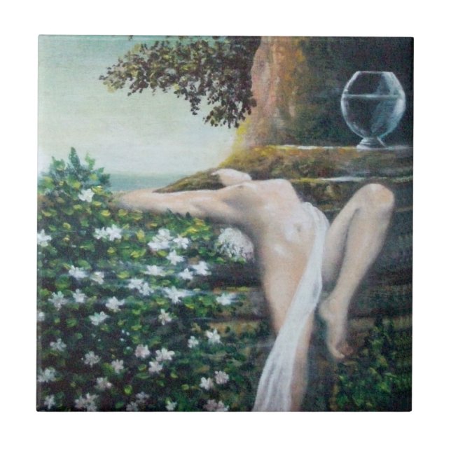 GEA,MYRTLE OCH VATTEN KAKELPLATTA (Framsidan)