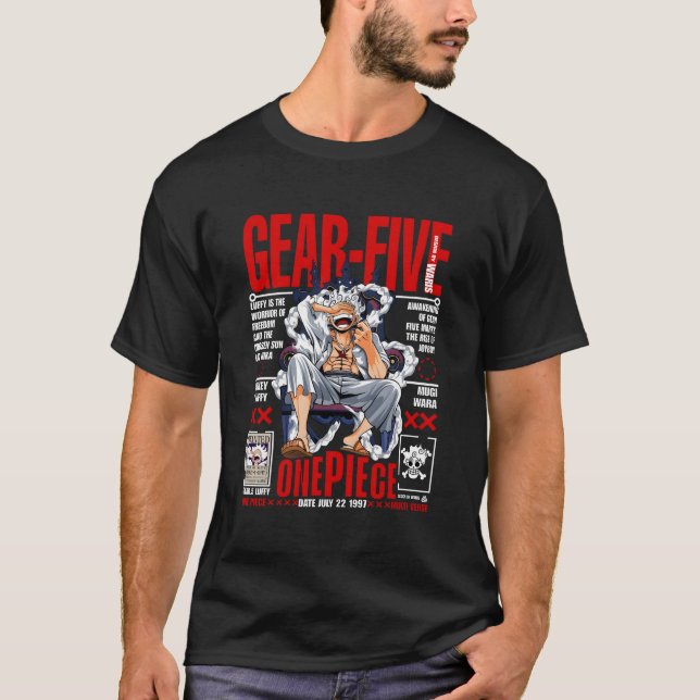 Gear 5 Luffy T Shirt (Framsida)