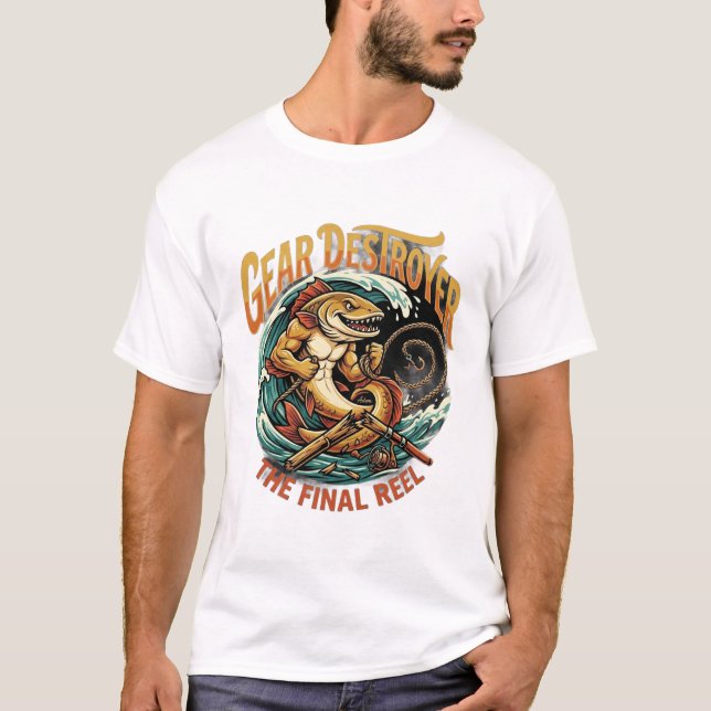 Gear Destroyer The Final Reel T Shirt (Framsida)