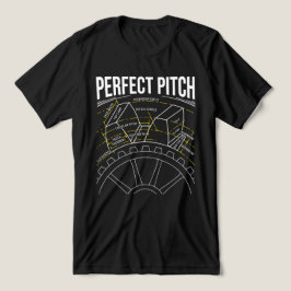 Gear Teeth Anatomy - Perfekt Pitch Edition T Shirt