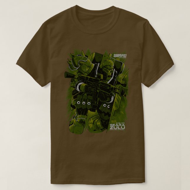 Geara Zulu Gundam s T Shirt (Design framsida)