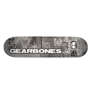 GearBones Skateboard 2 Bräda 19,5 Cm