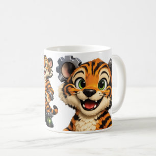 Gearbound Hjältar Tigrar Kaffemugg