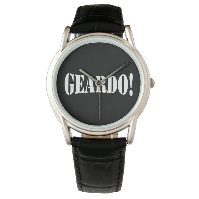 GEARDO! ARMBANDSUR (Framsida)