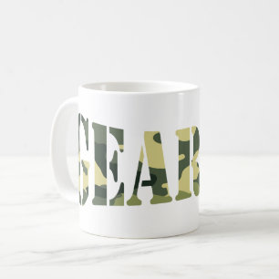 GEARDO! CAMO/CAMOUFLAGE KAFFEMUGG