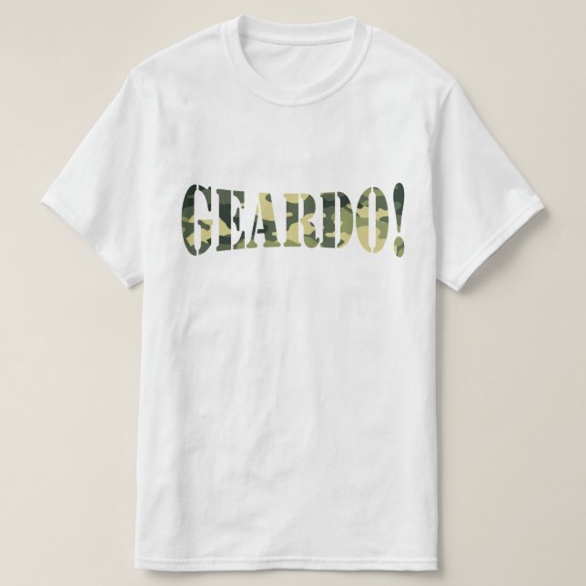 GEARDO! CAMO/CAMOUFLAGE T SHIRT (Design framsida)