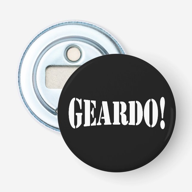 GEARDO! FLASKÖPPNARE (Framsidan)