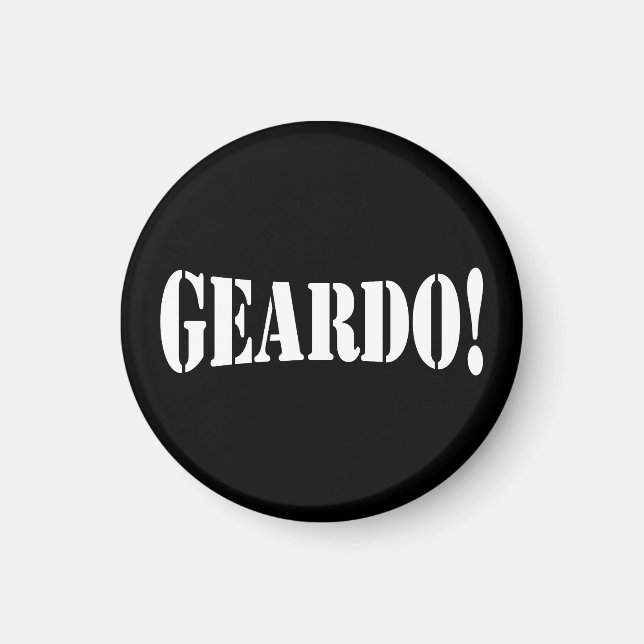 GEARDO! MAGNET (Framsidan)