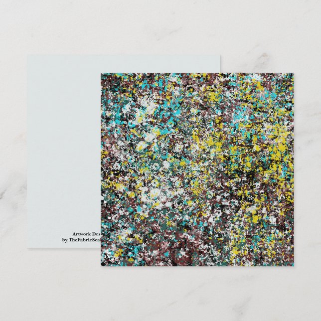 Geared Toward Abstract Art Design Lover Kort (Fram/baksida)