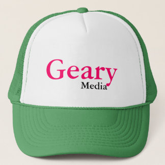 Geary massmediatruckerkeps keps